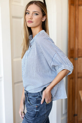 Mandarin Collar Top 2025