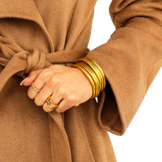 Gold All Weather Bangles