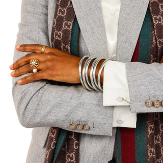 Silver All Weather Bangles
