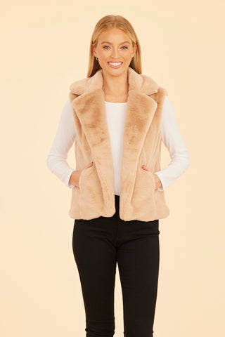 Plush Notch Vest
