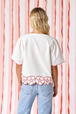 Jane Top Ivory