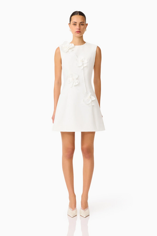 Reina 3D Floral Mini Dress