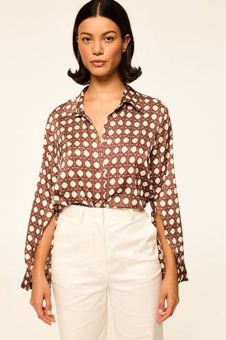 Roya Top Choco Rattan
