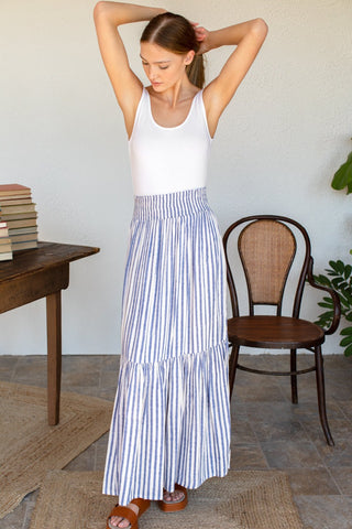 Shirred Skirt