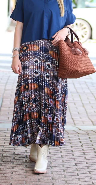 Pleated Skirt 35"