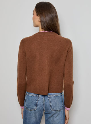LS Cardi Contrast