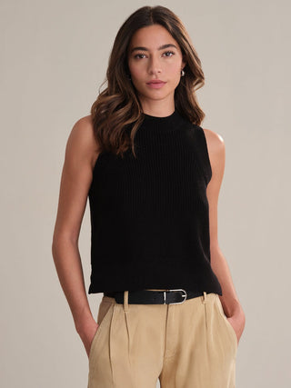 Demi High Crew Neck Tank