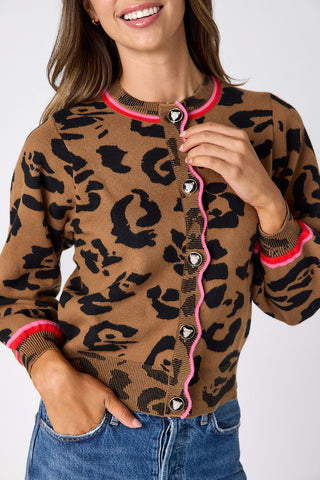 Colson Cardigan Leopard