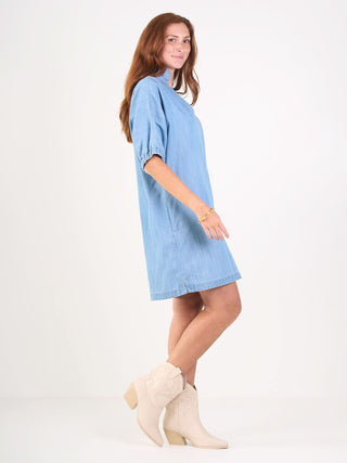 Poppy Dress Denim Chambray