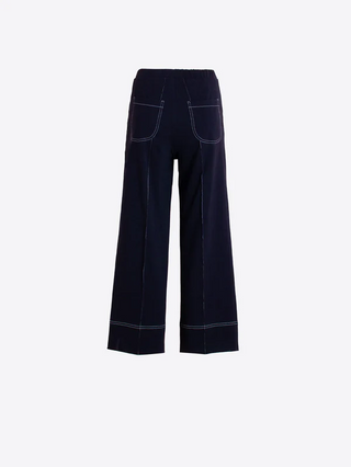 Wide Leg Red Trousers