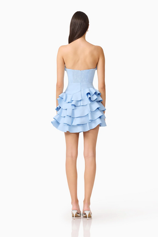 Liora Sleeveless Tiered Ruffle Mini