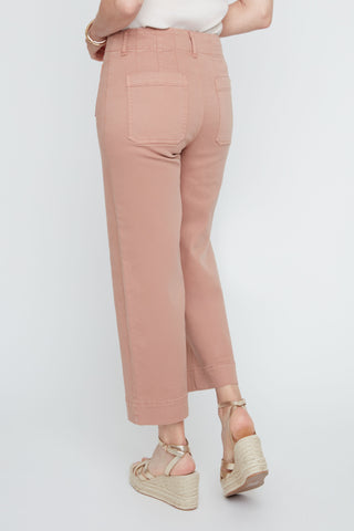 R10071 Woven Pant Crop