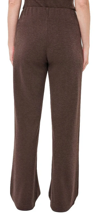 Knit trousers-cacao