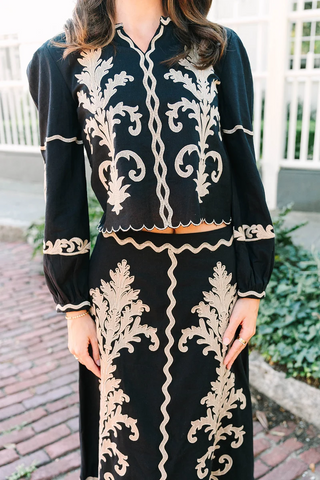 Audrey Blouse Golden Grove - L