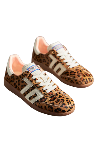 Cloud Sneaker Leopard Camel White by Back70