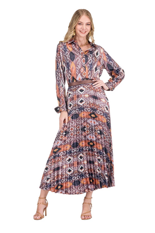 Pleated Skirt 35"