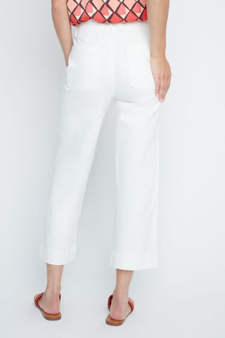 R10071 Woven Pant Crop