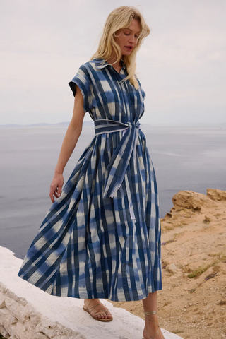 Belted Shirt Dress