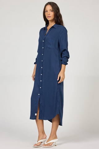 Galina Shirt Dress Black Iris