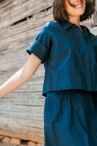 Club Shirt, Navy
