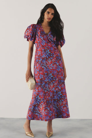 Harrison Dress Crimson Canyon