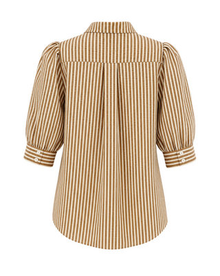 Peggy Blouse Winnetka Stripe