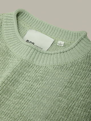 Faye rolled edge sweater