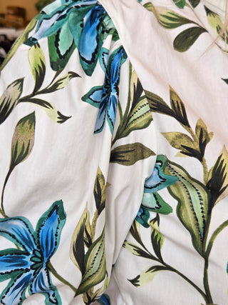Kai Top Ivory Bloom
