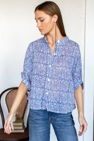 Mandarin Collar Top 2025