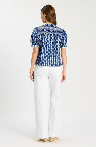 Kenzie Mixed Print Shirt