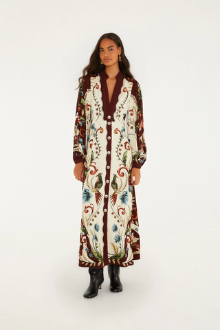 Millena Winter White Maxi - S