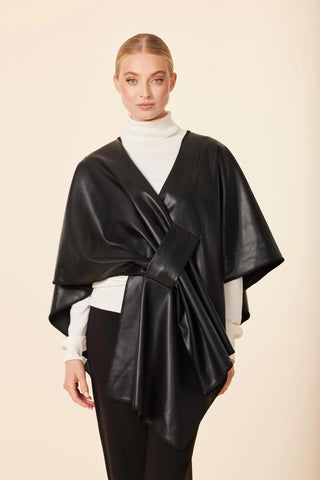 Vegan Leather Wrap - O/S