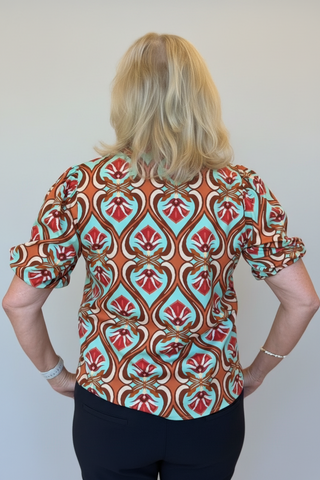Kai Top Geo Mint