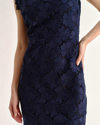 Palma Midi Dress Midnight Blue