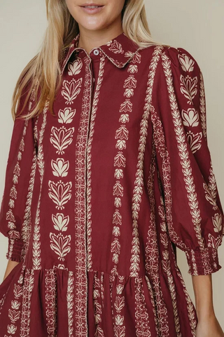 Banks Dress Vineyard