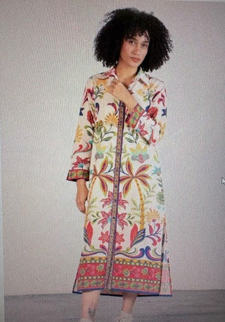Eliza Dress Coral Island