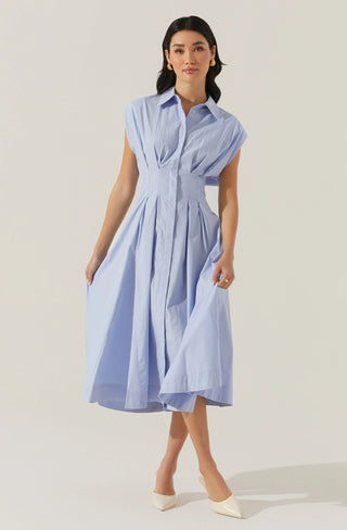Beckett Dress Blue