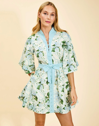 Carmen Mini Dress Quarterfoil Garden
