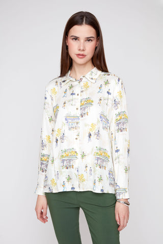 Woven Top Ladies Brunch
