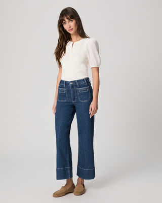 Anessa W/ Vintage Welt Patch Pockets Wide Hem