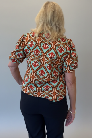 Kai Top Geo Mint