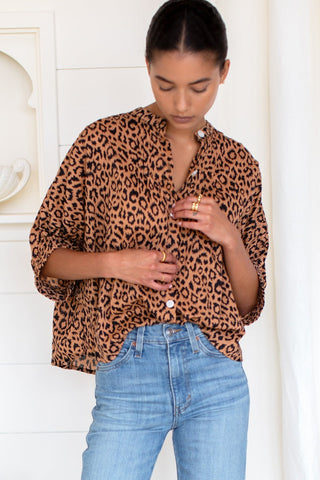 Mandarin Collar Top 2025