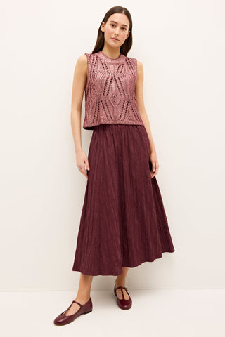 Sasha Skirt Merlot