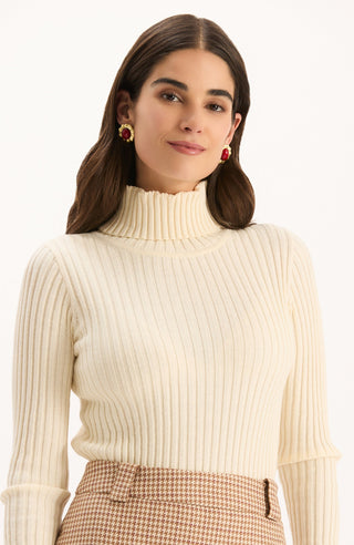 Ribbed Turtleneck