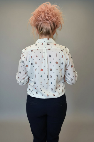Ski Printed Button Down