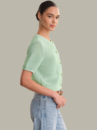 Marie front pocket cardi