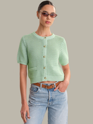 Marie front pocket cardi