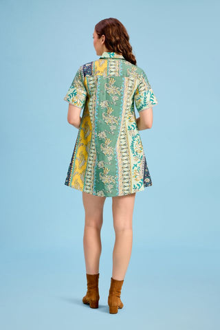 Dock Dress, Paisley Ribbon