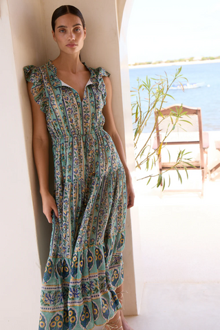 Cinched Flirty TajAqua