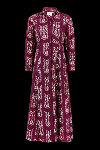 Classic Shirtdress Bramble Motifs